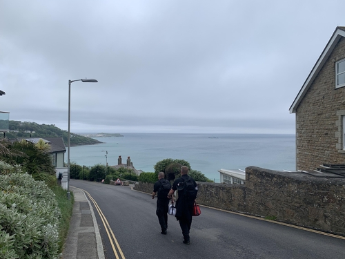 영국 G7 정상회의장 주변