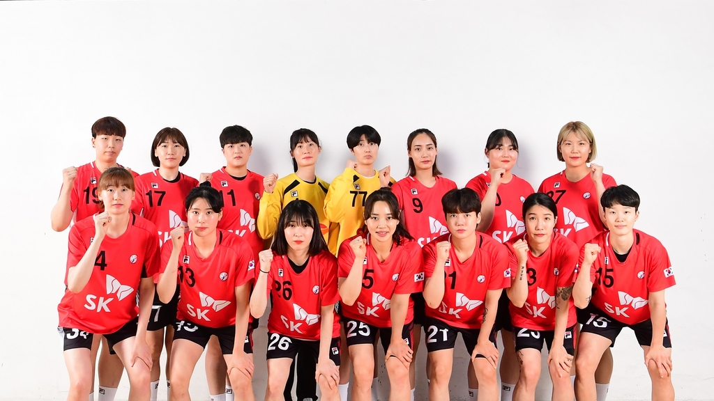 도쿄올림픽에 나가는 여자 핸드볼 국가대표 15명. 
