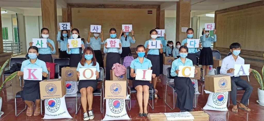 코이카, 인도네시아·캄보디아에 방역·생필품 지원