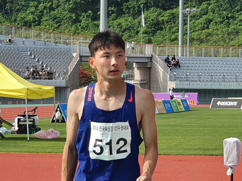 '제2의 우상혁'을 꿈꾸는 높이뛰기 유망주 최진우