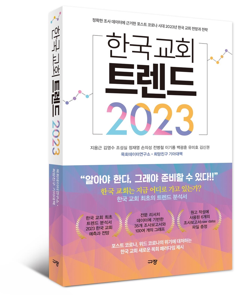 한국교회 첫 위기 분석보고서…'한국교회 트렌드 2023' 출간 - 1