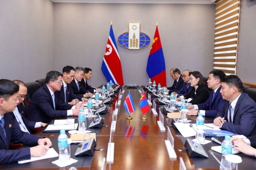 11일 몽골에서 열린 북한-몽골 외교차관 회담