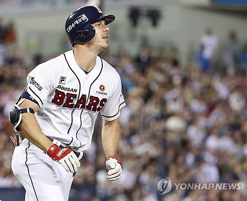 2024시즌 두산 베어스의 교체 외국인 선수로 활약한 제러드 영