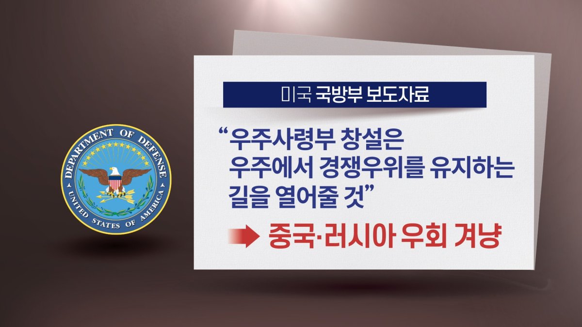 우주는 이미 냉전시대…미중러 각축전 치열