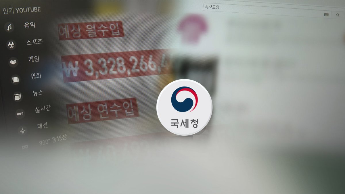 딸 계좌로 받고 쪼개서 보내고…탈세 유튜버에 철퇴