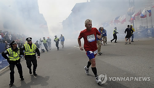 보스턴 마라톤 대회장 테러