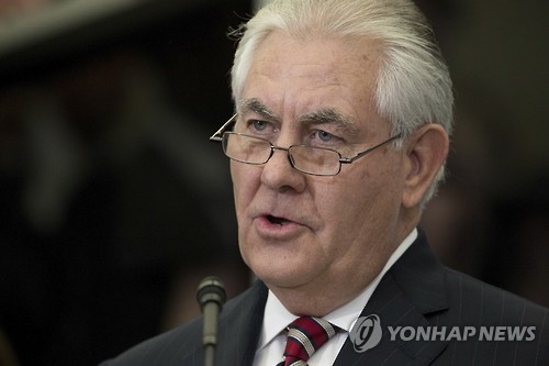 렉스 틸러슨 美국무장관