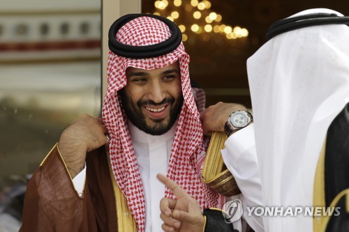 사우디아라비아 왕세자 무함마드 빈살만 (AP=연합뉴스)