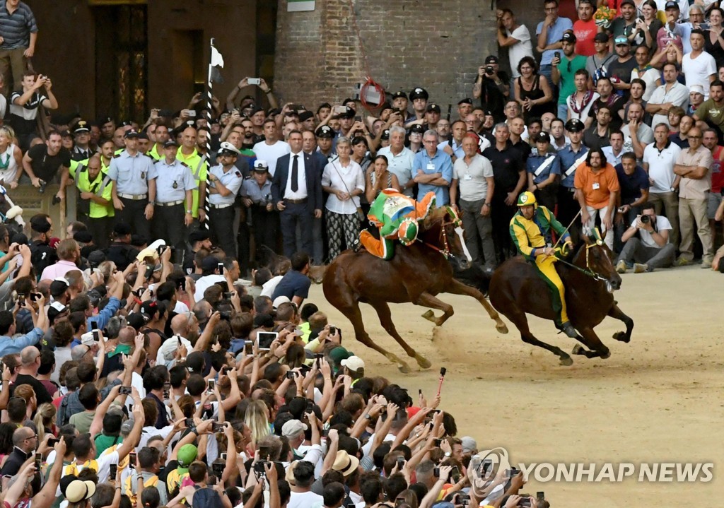 APTOPIX Italy Palio Di Siena