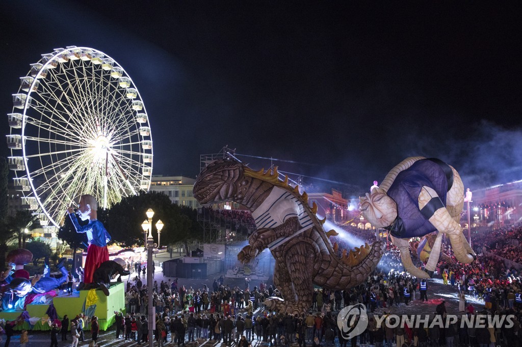 France Nice Carnival