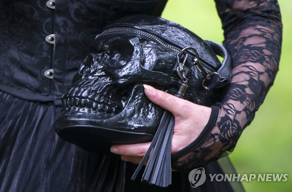 Virus Outbreak Germany Wave Gothic