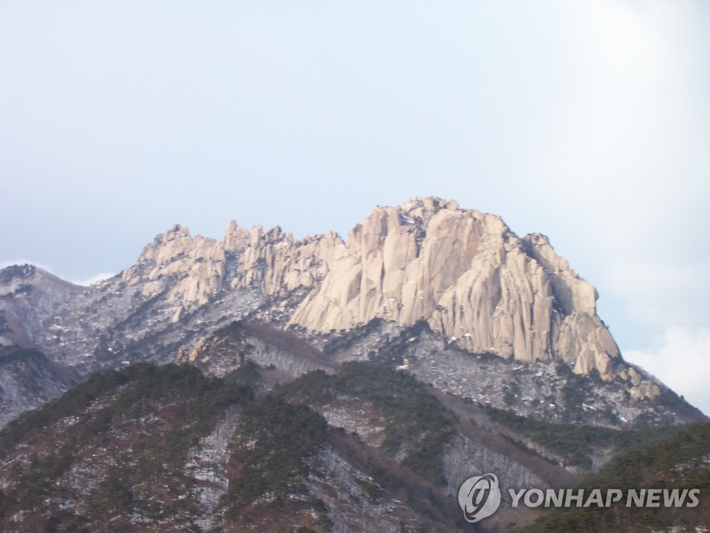 설악산 울산바위(연합뉴스 자료사진)