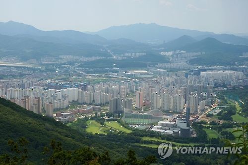 위례신도시 전경