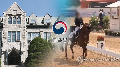 교육부 '정유라 특혜 의혹' 이화여대 특별감사(CG)