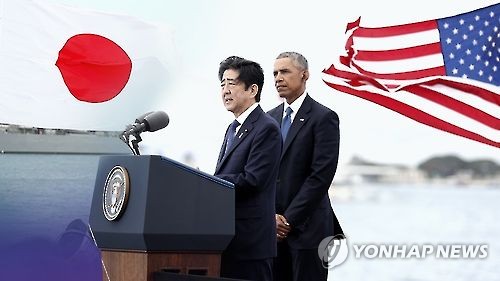 진주만 찾은 아베 "전쟁 되풀이 안돼"…사죄는 없어(CG)