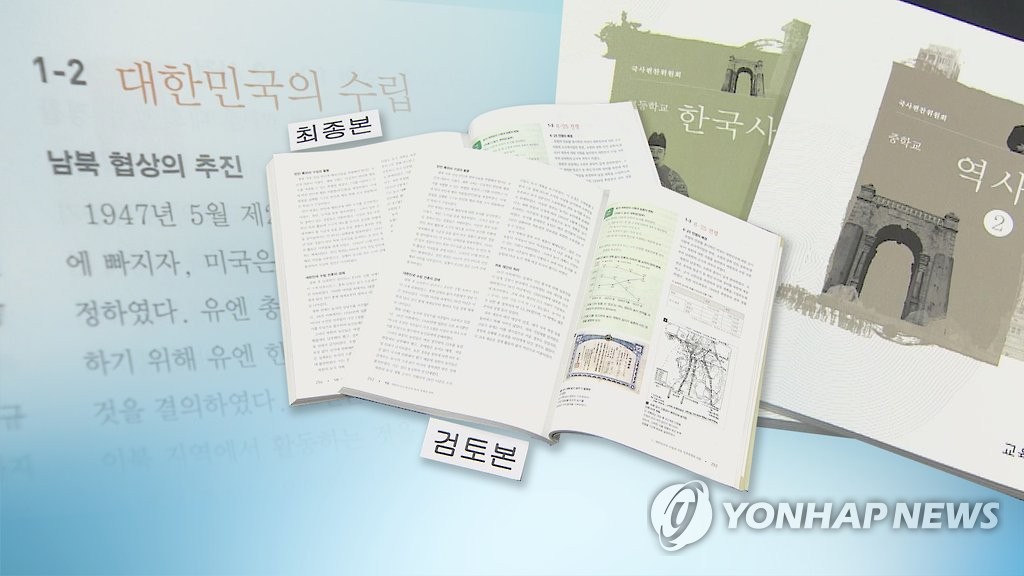 국정교과서 최종본 공개…예상대로 큰 변화 없어(CG)