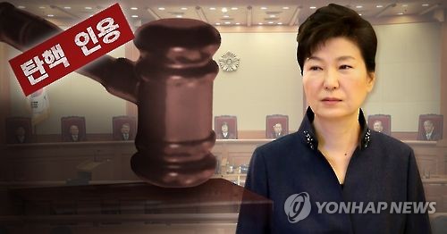 박근혜 대통령 탄핵 인용 (PG)