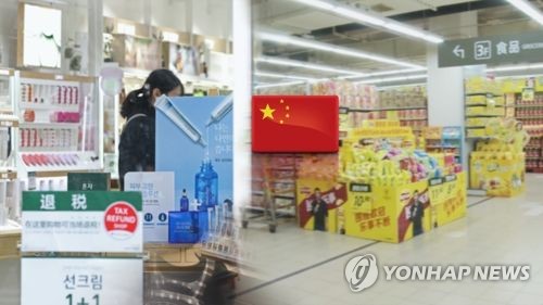 中, 한국산 식품·화장품 또 대거 수입불허…롯데 사탕 포함(CG)