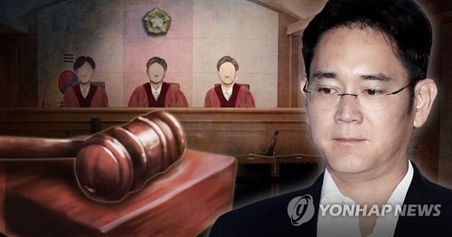 이재용 삼성전자 부회장 선고 공판 (PG)