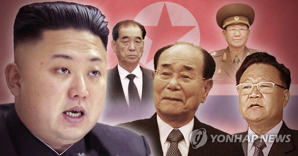 북한 권부 서열 변화 (PG)