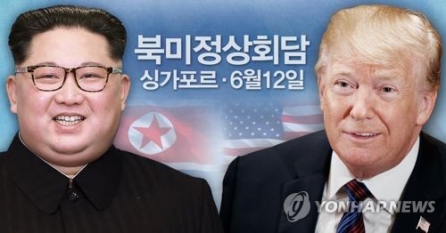 북미정상회담, 싱가포르 6월 12일 (PG)