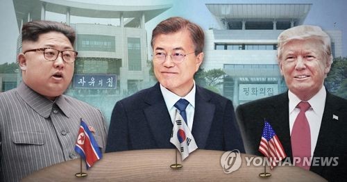 남북미정상회담 판문점에서 할까 (PG)