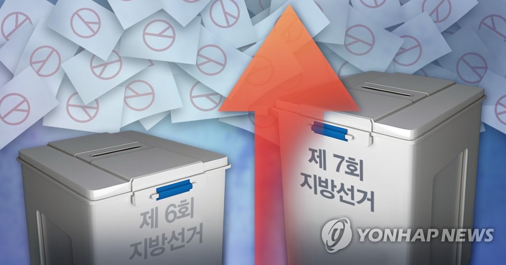 7회 지방선거 투표율 상승 (PG)