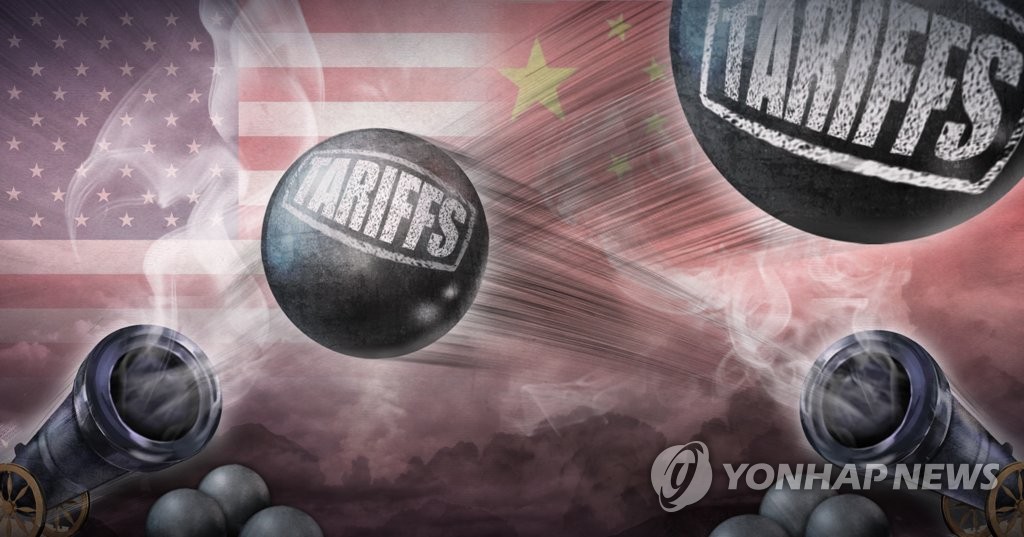 미국-중국 관세폭탄 공격 (PG)