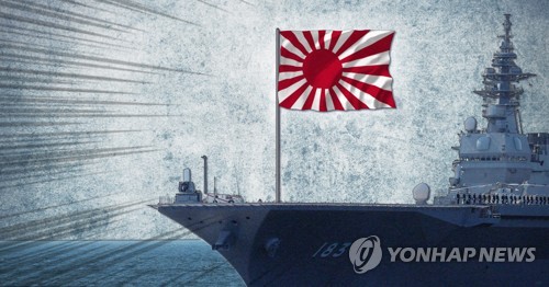 '자위함 욱일기' 게양 논란 (PG)