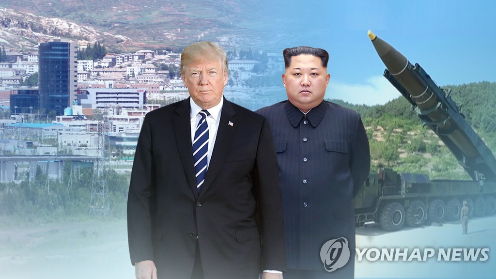 트럼프 "제재 풀고 싶지만 北 뭔가 해야" (CG)