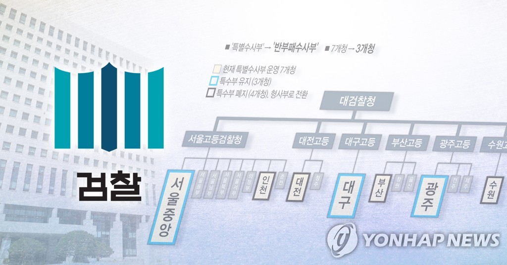 검찰 개혁 추진