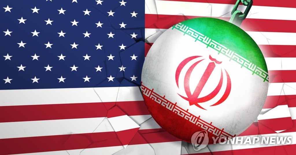 미국과 이란의 갈등. 미국 수사당국은 이란이 최근 부정선거 의혹을 악용해 미국 고위공직자들을 공격하라고 미국인들을 선동했다는 결론을 내린 것으로 전해졌다.(PG)[정연주 제작] 일러스트