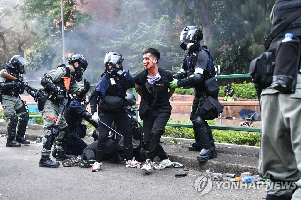 HONG KONG-CHINA-POLITICS-UNREST