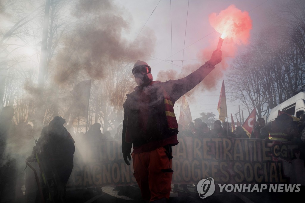 FRANCE-SOCIAL-STRIKE-PROTEST