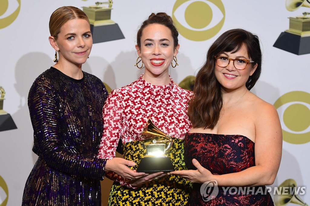 US-ENTERTAINMENT-MUSIC-GRAMMY-PRESS ROOM