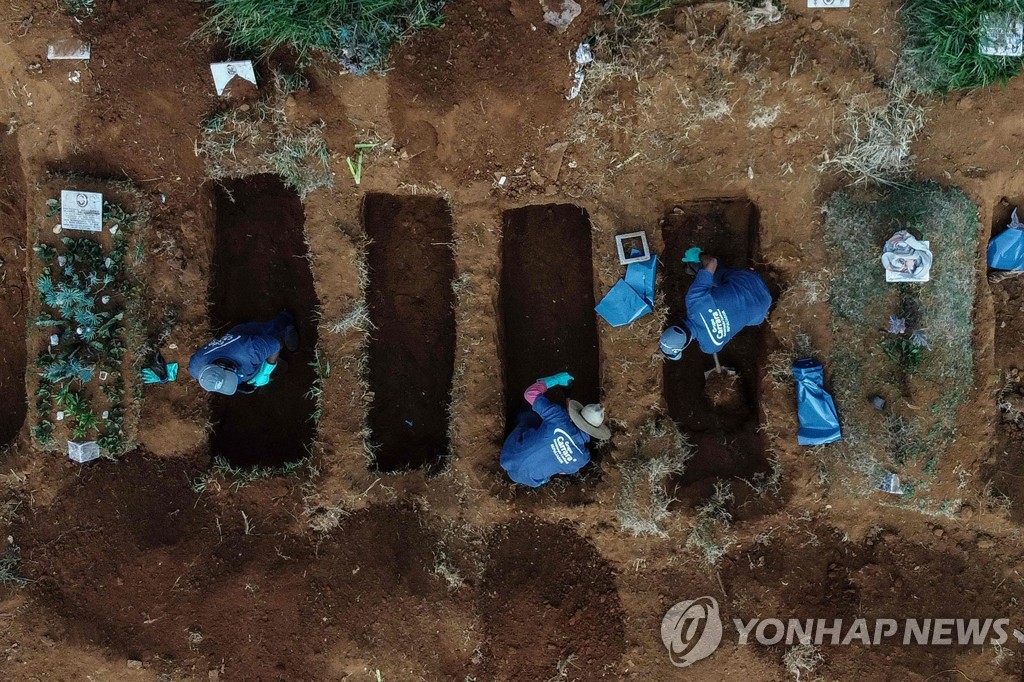 BRAZIL-HEALTH-VIRUS-CEMETERY
