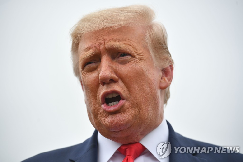 도널드 트럼프 미 대통령