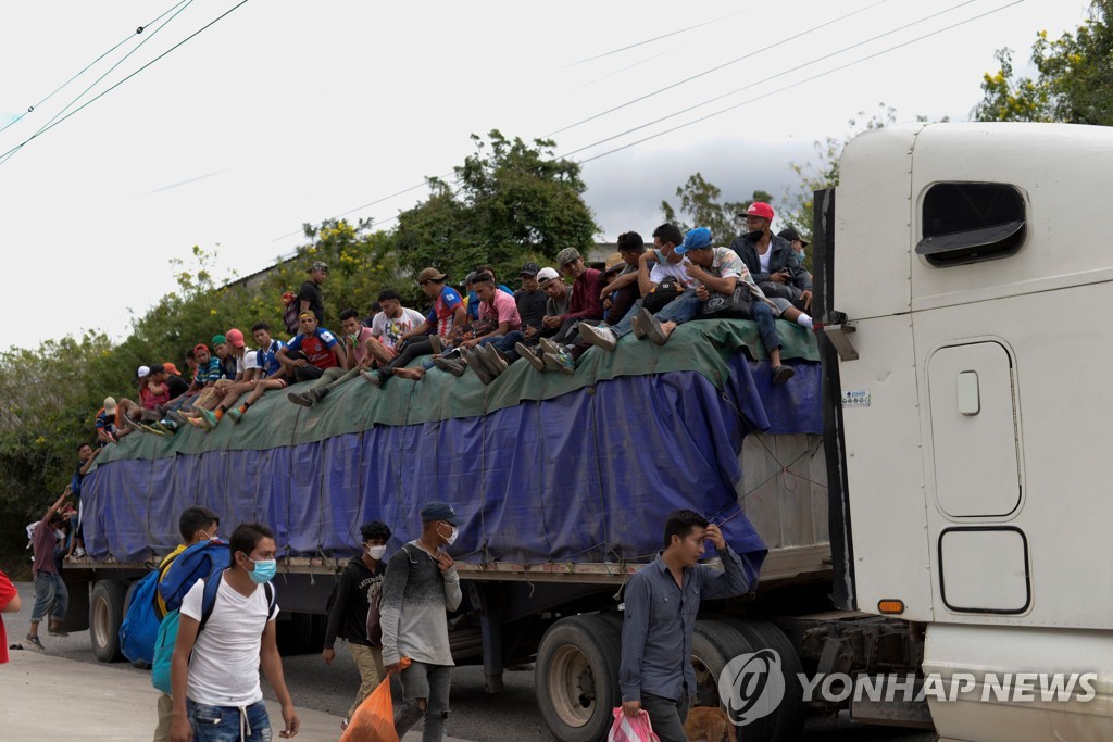 GUATEMALA-HONDURAS-US-MIGRATION-CARAVAN
