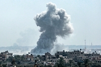 가자전쟁 다시 격화…이스라엘, 넉달만에 북부 포격