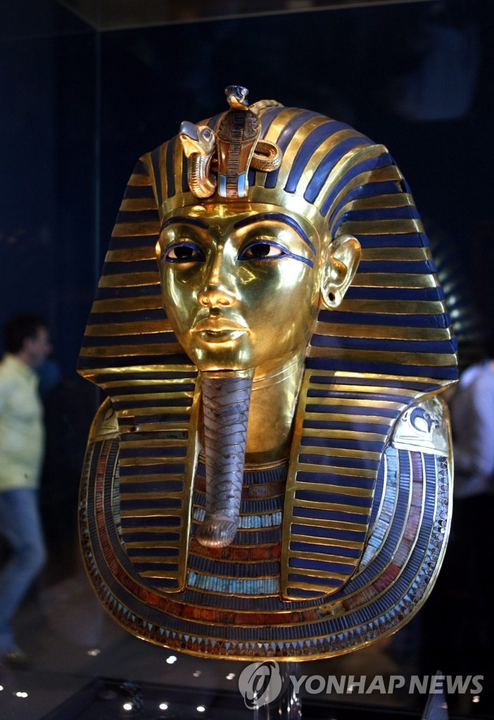 이집트 투탄카멘왕의 황금가면 (EPA=연합뉴스 자료사진) 