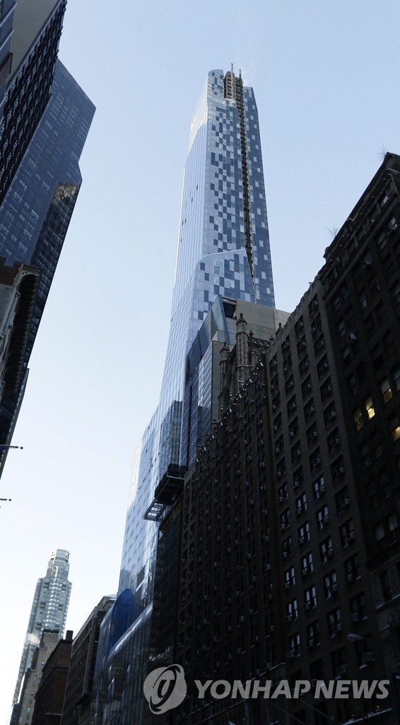 뉴욕 초고층 아파트의 위엄