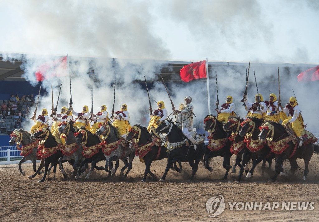 MOROCCO HORSEMANSHIP COMPETITION