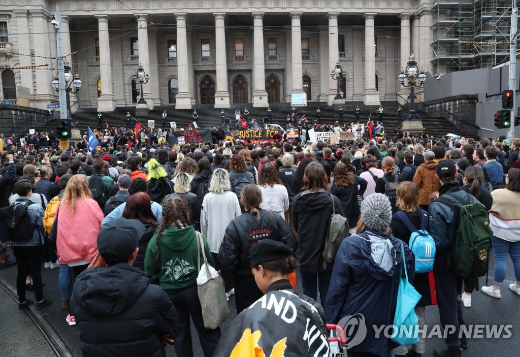 AUSTRALIA HUMAN RIGHTS PROTEST