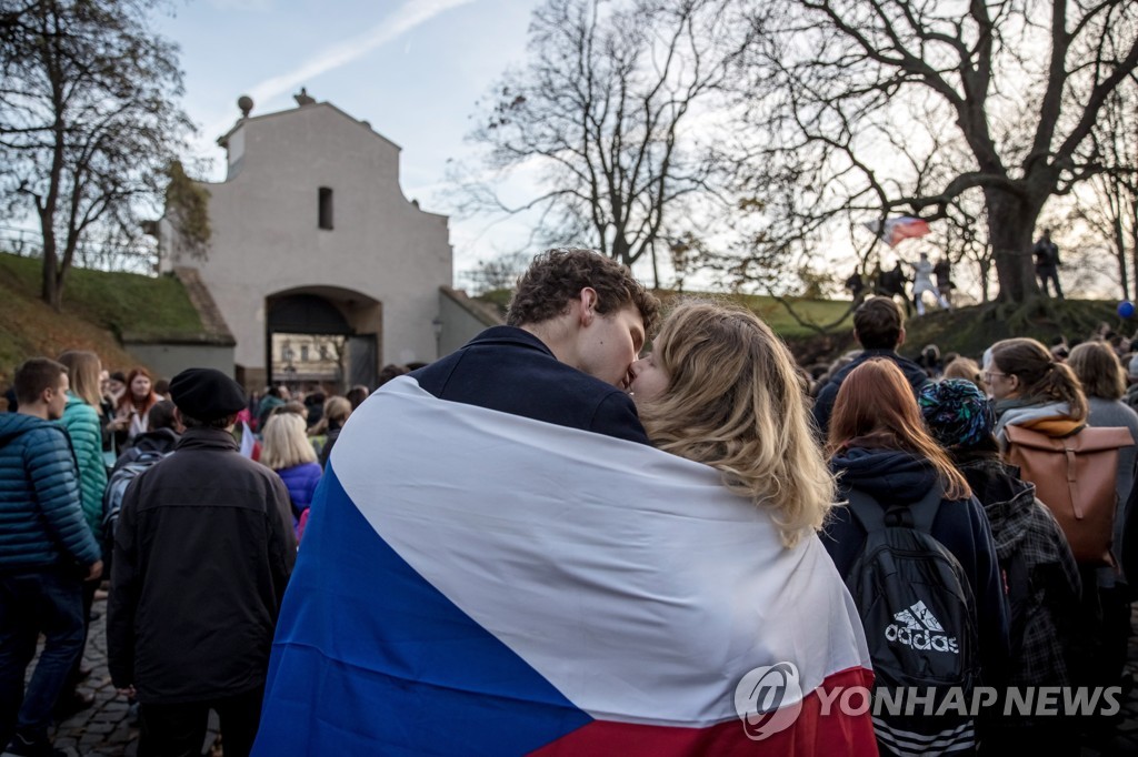 CZECH REPUBLIC PROTEST VELVET REVOLUTION