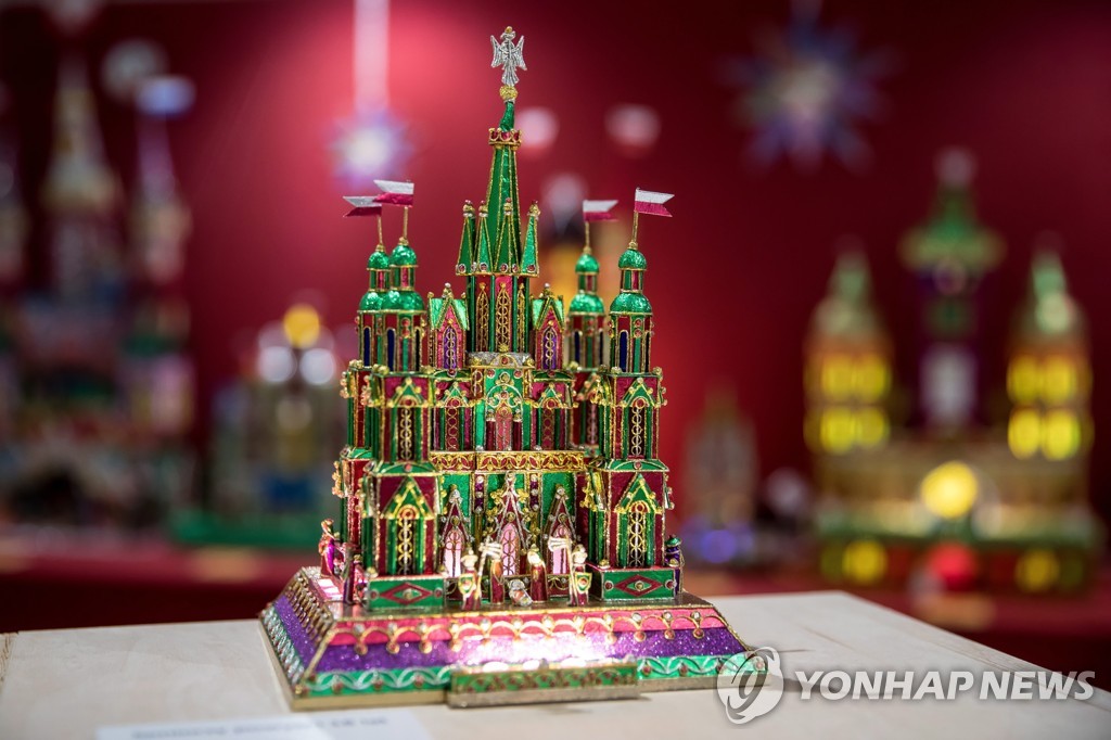 '가장 아름다운 크리스마스 작품은?'…폴란드 크라쿠프 '쇼프카' 대회