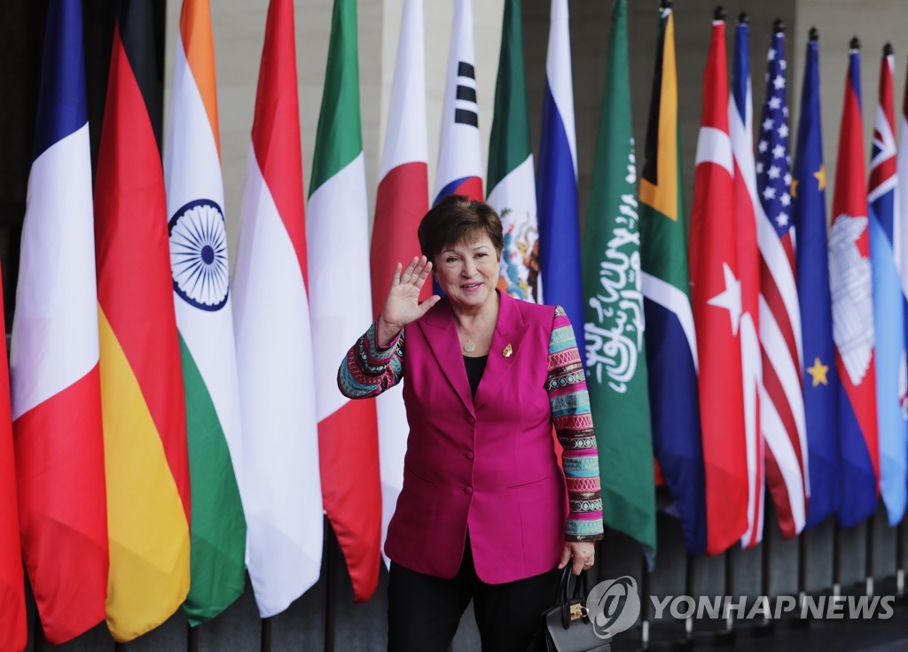 크리스탈리나 게오르기에바 국제통화기금(IMF) 총재