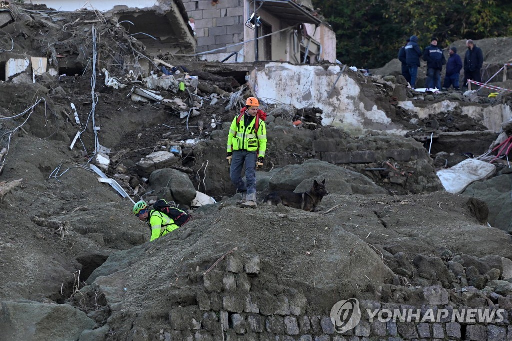 ITALY ISCHIA LANDSLIDE
