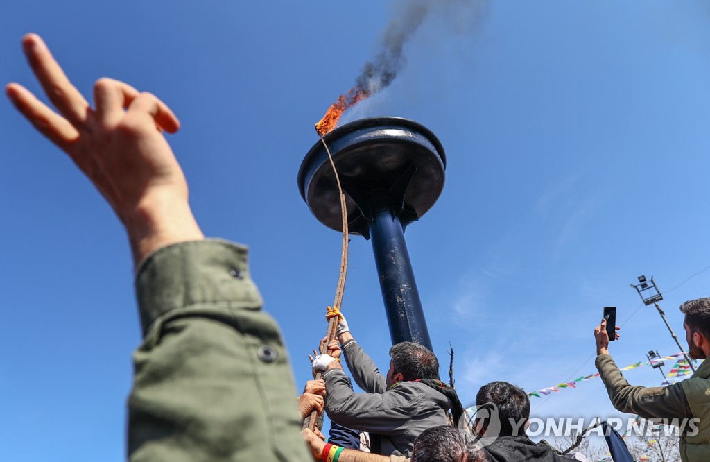 TURKEY PHOTO SET KURDISH NEW YEAR NOWRUZ