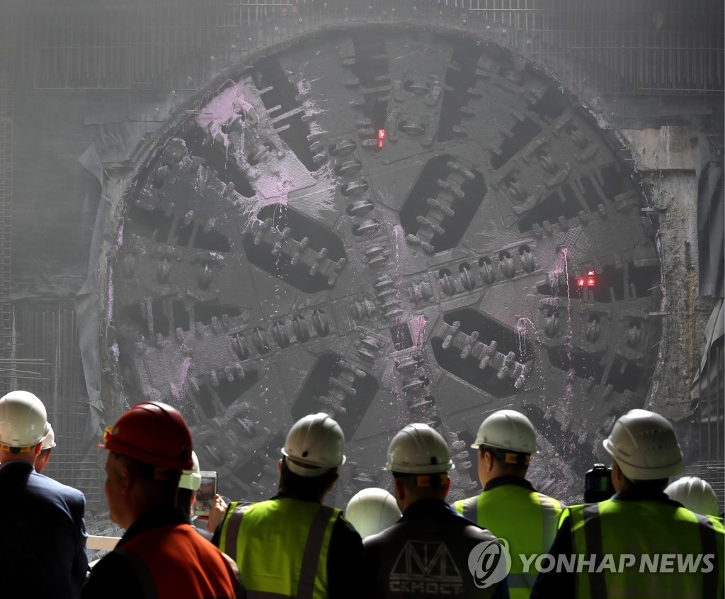 Construction site of Nizhegorodskaya Station of Moscow Underground