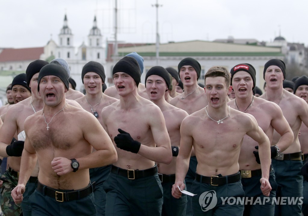 Defender of Fatherland Day celebrated in Minsk, Belarus